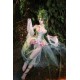 Blood Supply Sylvan Spirit Flower Corset Top Tulle Overlayer and Flower Petticoat(Full Payment Without Shipping)